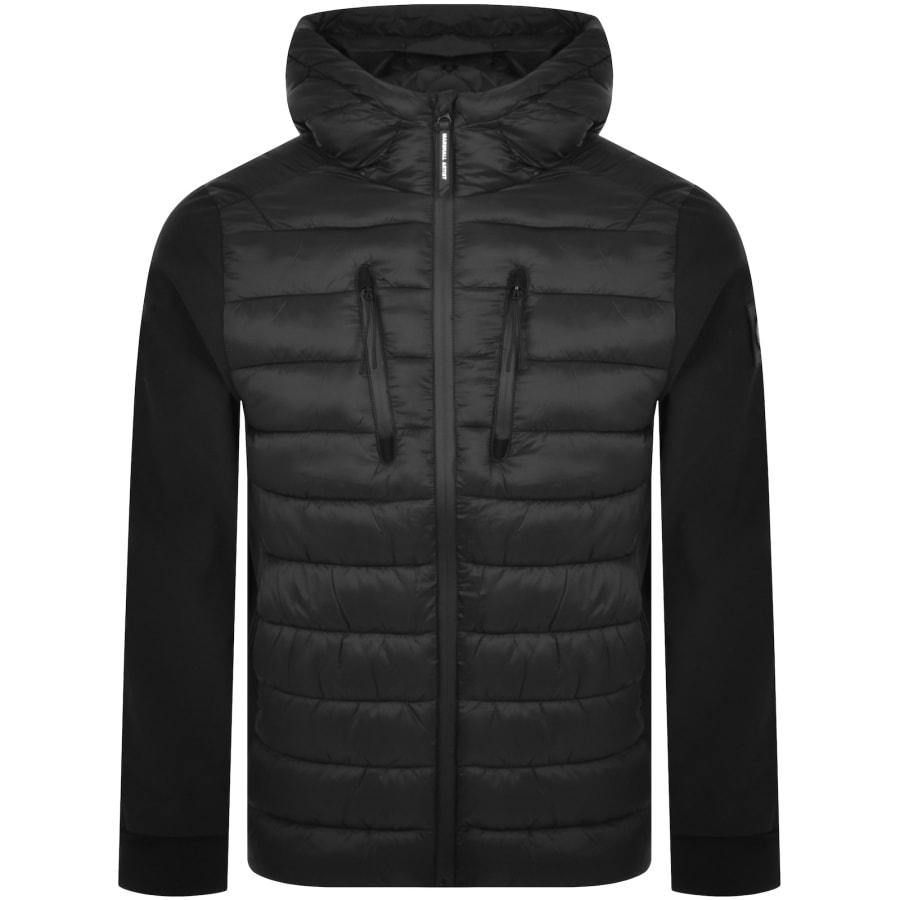 Marshall Artist Ibrido Softshell Jacket Black Mainline Menswear